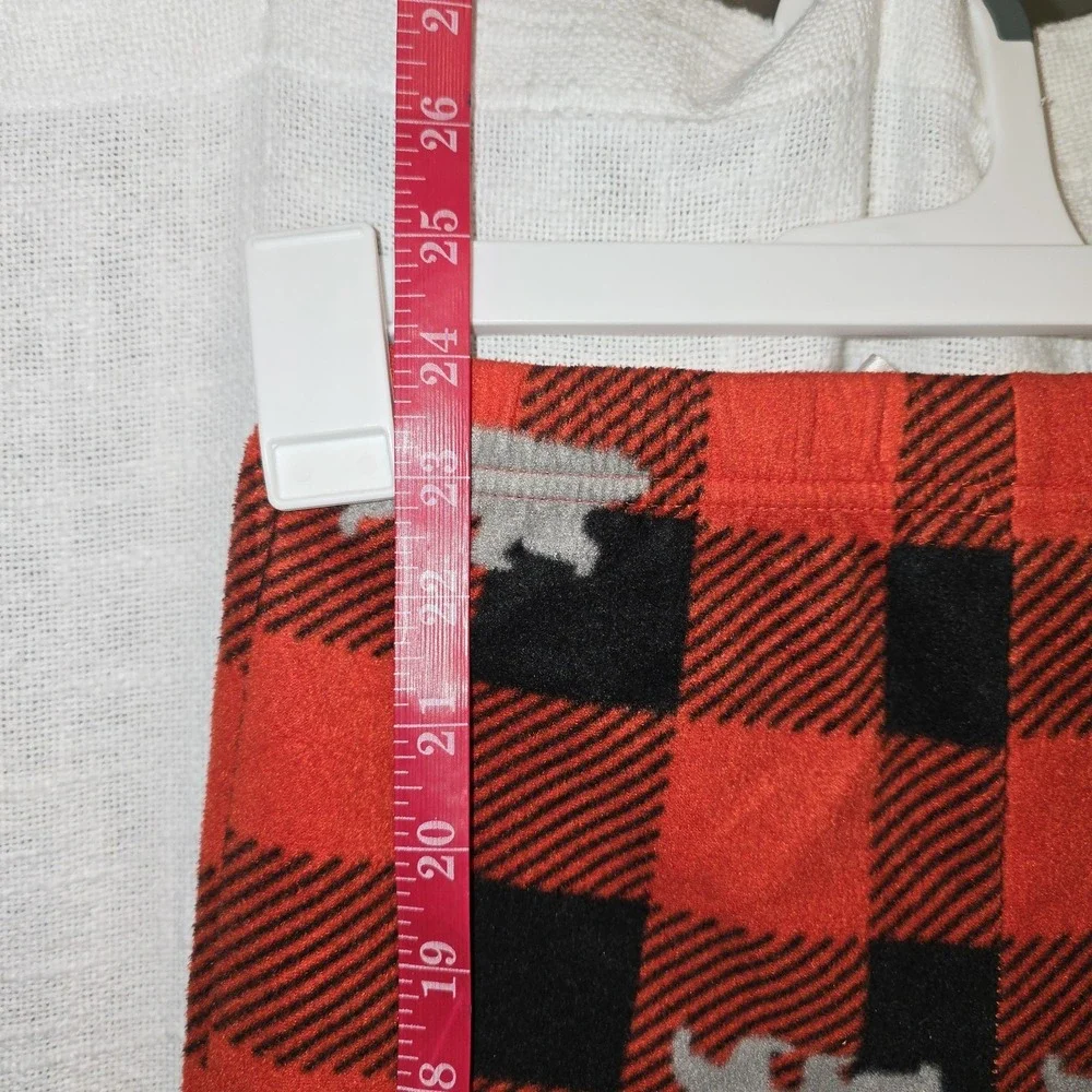 Boys Pajama Lot 2 Sets Minecraft and Bear Buffalo Plaid Fleece XS 4/5